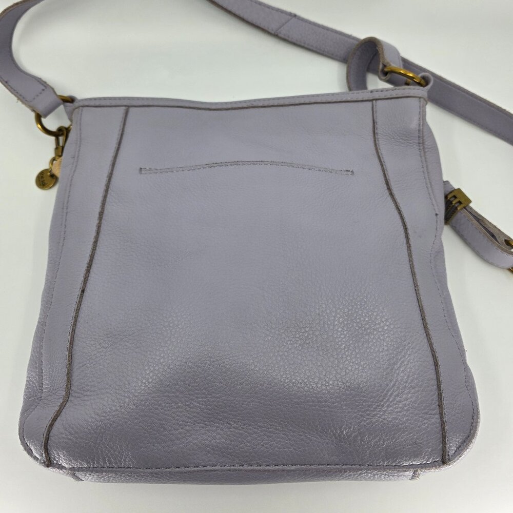 The Sak Collective Lavender Pebbled Leather Studded Crossbody Bag - Picture 4 of 14